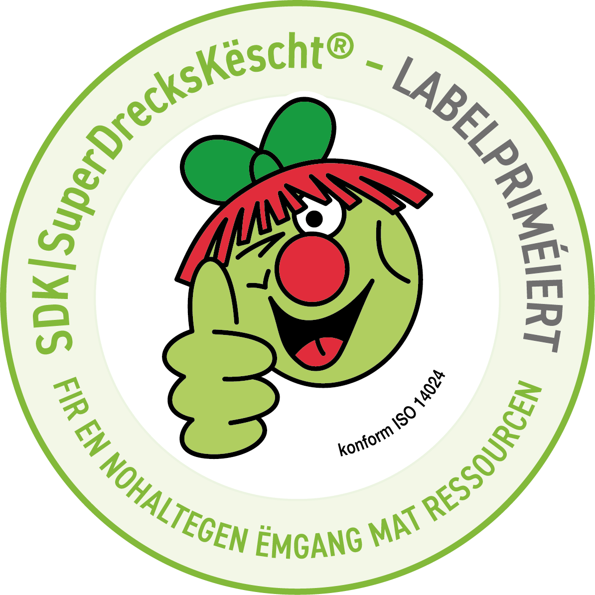 AllPack Services is recognised by this Luxembourg quality label as a company that actively contributes to protecting the environment